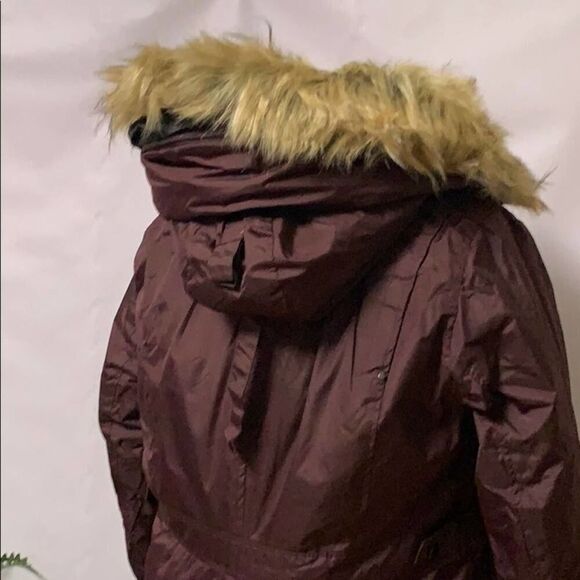 NWT MADDEN GIRL PUFFER HOODIE WINTER FAUX FUR COAT SIZE XL - Picture 5 of 11